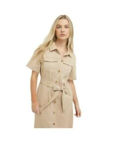 Dorothy Perkins - Robe Chemisier - Femme (Écru) - UTDP3001 -BelleTendance Soldes Boutique 003F29A2F80AFE759CD47A04BBFCA15EBFF2E7C974EA7E78BF0DCC3914EA5B01