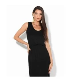 Krisp - Robe Longue - Femme (Noir) - UTKP207 -BelleTendance Soldes Boutique 084FED349A72E14C38DAE249BE46FD117AB3B220A39741AE3624A7FEC94D55DE