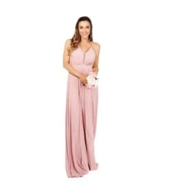 Krisp - Robe Longue - Femme (Rose Foncé) - UTKP333