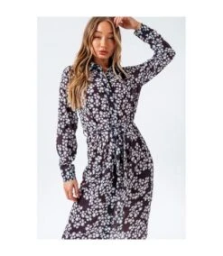 Hype - Robe DITSY DAISY - Femme (Noir / Blanc) - UTHY4334 -BelleTendance Soldes Boutique 0CCA2B3B950C4AC185F3BD746DF29C875952479A751F679CA169C2FAD578D39A