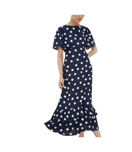 Dorothy Perkins - Robe Mi-longue - Femme (Bleu Marine) - UTDP3072 1 Dorothy Perkins - Robe Mi-longue - Femme (Bleu Marine) - UTDP3072