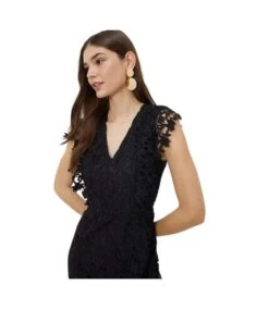 Dorothy Perkins - Robe Mi-longue - Femme (Noir) - UTDP3141 -BelleTendance Soldes Boutique 19EDEB10973EB4AB047FE53F473266AEBC5194885DA3AF23919DA270D454D426
