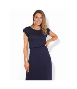 Krisp - Robe Longue - Femme (Bleu Marine) - UTKP200 -BelleTendance Soldes Boutique 1B86CE6C279B95D63CB26CA88433BC0E9E749500CEAADB45D605512CBE115B9E