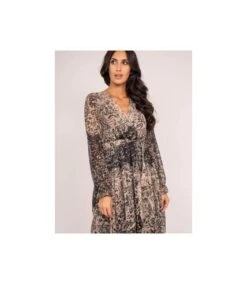 Robe Longue Motifs IVIK - Dona X Lisa -BelleTendance Soldes Boutique 1CBDA13842D5259A51678E45DE3F3366A343259DC3CEA08A684B73D97C095C6F