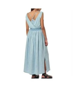 Robe Longue Bleu Femme Kaporal Bailu -BelleTendance Soldes Boutique 1DCFABD84E86994054B6A631FA642F5AFD951B3AD2BF5516B69EB7704AF58C90