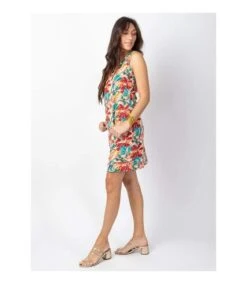 Robe Courte En Coton MARLA Sans Manches Imprimé Végétal Coton Du Monde 6 Robe Courte En Coton MARLA Sans Manches Imprimé Végétal Coton Du Monde -BelleTendance Soldes Boutique 1DE3353CA37D0DBF945012CDFE4223DE45B931AE3321699D1AD74F35827D9E61