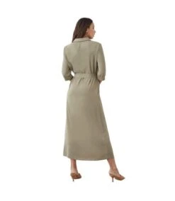 Dorothy Perkins - Robe Chemisier - Femme (Vert De Gris) - UTDP1523 -BelleTendance Soldes Boutique 2065E6ECB3879704DADF7190EBC4BAFF860BEC27C870A7973A0FDDDDDC1045C1