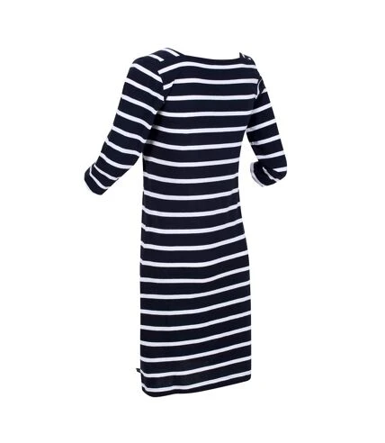 Regatta - Robe Décontractée PAISLEE - Femme (Bleu Marine / Blanc) - UTRG7729 4 Regatta - Robe Décontractée PAISLEE - Femme (Bleu Marine / Blanc) - UTRG7729 – Image 4