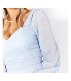 Krisp - Robe Longue - Femme (Bleu Clair) - UTKP338 -BelleTendance Soldes Boutique 2149C80D2613A0D10FF759AD0325597DB52DF8DE7F32B0196C20E1DAD10A0C28