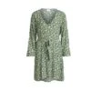 Robe Verte Femme Vila Viska