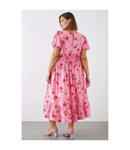 Dorothy Perkins - Robe Mi-longue - Femme (Rose) - UTDP2150 2 Dorothy Perkins - Robe Mi-longue - Femme (Rose) - UTDP2150 â Image 2