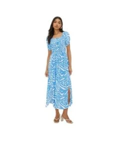 Dorothy Perkins - Robe Mi-longue - Femme (Bleu) - UTDP2919 7 Dorothy Perkins - Robe Mi-longue - Femme (Bleu) - UTDP2919 -BelleTendance Soldes Boutique 2CB881D44E324A06B4E2C7790AC3BD7F6AC352F537444C3B479223E97D615765