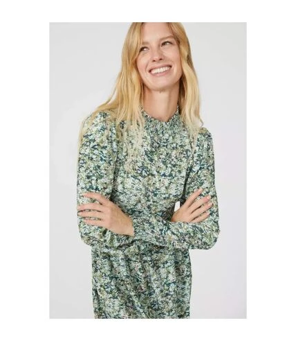 Mantaray - Robe Mi-longue - Femme (Vert) - UTDH1136 4 Mantaray - Robe Mi-longue - Femme (Vert) - UTDH1136 – Image 4