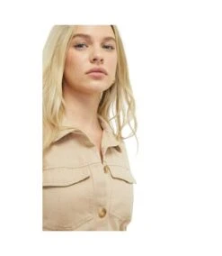 Dorothy Perkins - Robe Chemisier - Femme (Écru) - UTDP3001 -BelleTendance Soldes Boutique 2EC550384C68B20D29698DF6846B7E640A2E34058031CABC936B3CD62EFCC4A8