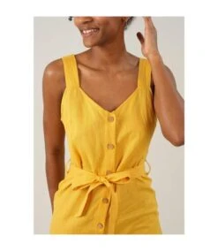 Deeluxe Robe Midi En Lin AUDIANE -BelleTendance Soldes Boutique 33B2E47B568224B6696C7238EFA2EB5496A941992A93F3A312EC464541297398