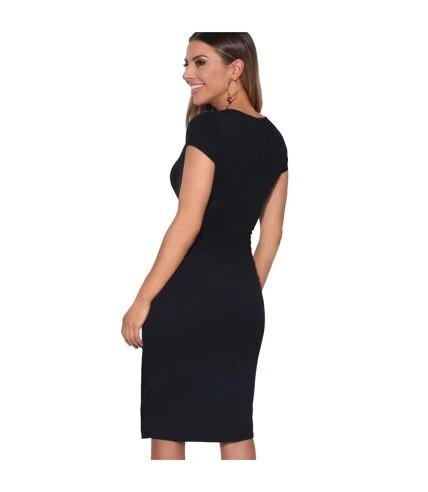 Krisp - Robe - Femme (Noir) - UTKP104 2 Krisp - Robe - Femme (Noir) - UTKP104 – Image 2