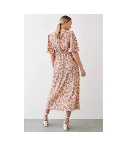 Dorothy Perkins - Robe Mi-longue - Femme (Multicolore) - UTDP1980 2 Dorothy Perkins - Robe Mi-longue - Femme (Multicolore) - UTDP1980 – Image 2