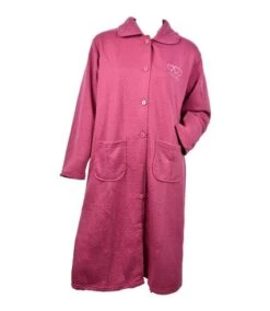 Robe De Chambre Femme Matelassée 1008 Robe De Chambre Rose