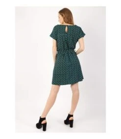 Robe Courte Ceinturée MIRANDA Imprimé Ethnique Bleu Coton Du Monde -BelleTendance Soldes Boutique 47B2AD3B58DDC528596912BA0DD0F93D1E4E2CDF6CEE7F90323E8EF2AEA53BD4