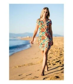 Robe Légère En Coton Manches Courtes ERIKA Imprimé Fleuri Coton Du Monde 9 Robe Légère En Coton Manches Courtes ERIKA Imprimé Fleuri Coton Du Monde -BelleTendance Soldes Boutique 4D4374DC03A30605310D9DC3A2307AB1CE64390EFDAA836FB71196AB0C761A1A