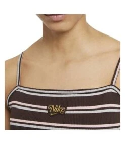 Robe à Rayures Marron Femme Nike Dress Maxi -BelleTendance Soldes Boutique 4D967DF041C852E9E59A0D7C3309CBCA5FF77F022DB270E013D635F62140474B