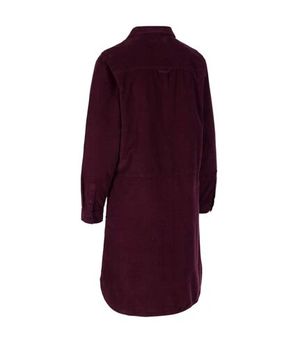 Trespass - Robe Chemisier ALLISON - Femme (Pourpre) - UTTP6060 2 Trespass - Robe Chemisier ALLISON - Femme (Pourpre) - UTTP6060 – Image 2
