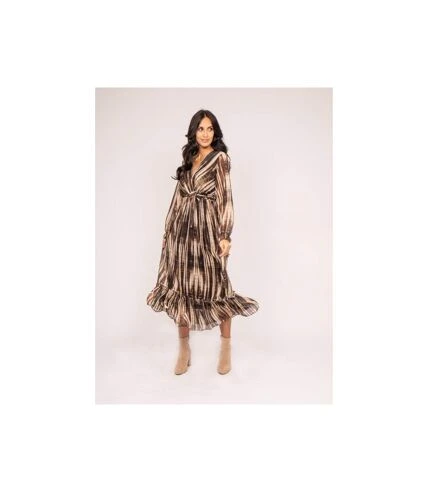 Robe Longue Motifs IZAN - Dona X Lisa 1 Robe Longue Motifs IZAN - Dona X Lisa