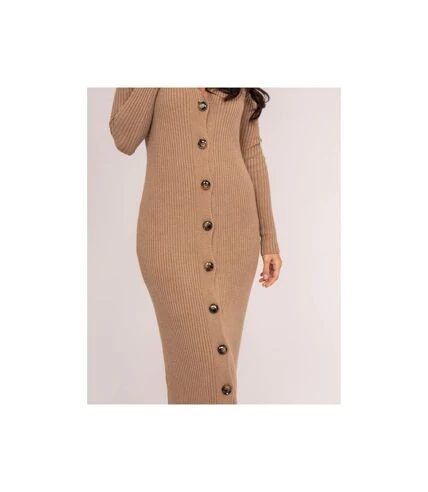 Robe Longue Maille Côtelée IVERNY - Dona X Lisa 3 Robe Longue Maille Côtelée IVERNY - Dona X Lisa – Image 3