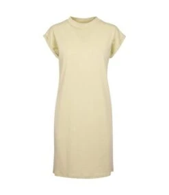 Build Your Brand - Robe Décontractée - Femme (Jaune Pâle) - UTRW7840