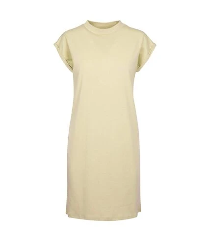 Build Your Brand - Robe Décontractée - Femme (Jaune Pâle) - UTRW7840 1 Build Your Brand - Robe Décontractée - Femme (Jaune Pâle) - UTRW7840