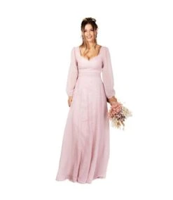 Krisp - Robe Longue - Femme (Rose) - UTKP338