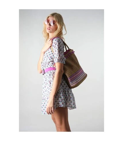 Deeluxe Robe Courte à Motif Fleuri FANTI 4 Deeluxe Robe Courte à Motif Fleuri FANTI – Image 4