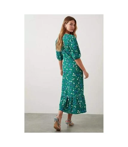 Dorothy Perkins - Robe Mi-longue - Femme (Vert) - UTDP1608 2 Dorothy Perkins - Robe Mi-longue - Femme (Vert) - UTDP1608 – Image 2