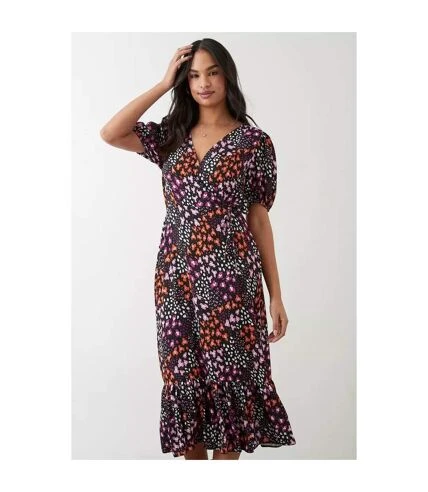 Dorothy Perkins - Robe Mi-longue - Femme (Multicolore) - UTDP1679 4 Dorothy Perkins - Robe Mi-longue - Femme (Multicolore) - UTDP1679 – Image 4