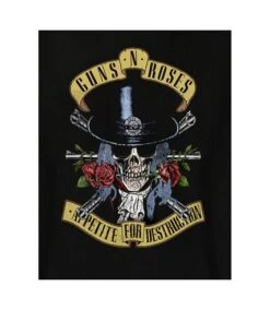 Amplified - Robe T-shirt TOP HAT SKULL - Femme (Anthracite) - UTGD962