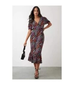Dorothy Perkins - Robe Mi-longue - Femme (Multicolore) - UTDP1679 6 Dorothy Perkins - Robe Mi-longue - Femme (Multicolore) - UTDP1679 -BelleTendance Soldes Boutique 737DC577A073D2FE91651467D64F16C3FCBF02928C50EA639612CB478AF7A1E8