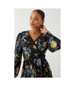 Dorothy Perkins - Mini Robe - Femme (Noir) - UTDP1361 -BelleTendance Soldes Boutique 786667BC6C689DF0E55A49B03A567606042D5C83701EE637B7D25CB68527FCB5