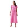 Dorothy Perkins - Robe Mi-longue - Femme (Rose) - UTDP2246