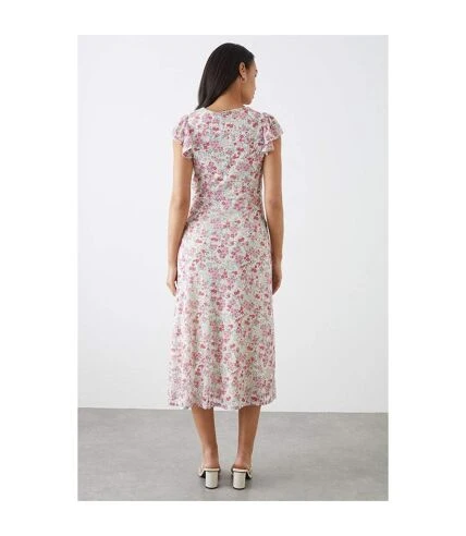 Dorothy Perkins - Robe Mi-longue - Femme (Blanc Cassé) - UTDP1902 2 Dorothy Perkins - Robe Mi-longue - Femme (Blanc Cassé) - UTDP1902 – Image 2