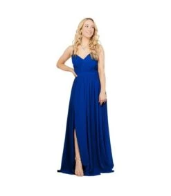 Krisp - Robe Longue - Femme (Bleu Roi) - UTKP373