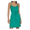 Robe Verte Femme Vila Money Strap