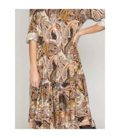 Robe Mi-longue Motifs ILINE - Dona X Lisa 6 Robe Mi-longue Motifs ILINE - Dona X Lisa -BelleTendance Soldes Boutique 82C1ABAF10994699E1D5A46037C39EDADBA2F3B0AEF891019CD4C9453ADABECD