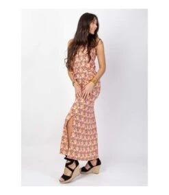 Robe Longue Fleurie SAVANA Larges Bretelles Avec Ceinture Coton Du Monde -BelleTendance Soldes Boutique 84F5F8B6DABCBDED785E83B7AFFF4BB984A5776C9DBE67B3DA738D6AB317AA3A