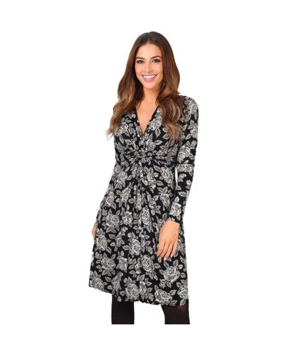 Krisp - Robe Décontractée - Femme (Gris Clair) - UTKP227 1 Krisp - Robe Décontractée - Femme (Gris Clair) - UTKP227