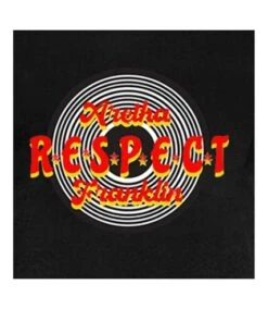 Amplified - Robe T-shirt RESPECT - Femme (Anthracite) - UTGD963