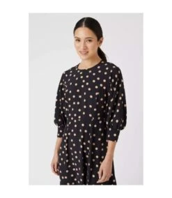 Principles - Robe Mi-longue - Femme (Noir) - UTDH5676 -BelleTendance Soldes Boutique 8A70809C2F08E21C1E895AE400F634EFFCDC98F9E7D1D100A2DE1177372C4D32