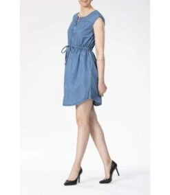 Robe Sans Manches Chambray Bleached EGLE BLEU -BelleTendance Soldes Boutique 8C4FAE1D81471B2A2665BB6E16BFE7896F7B0DEA1D3558932939BFA7F8E99537