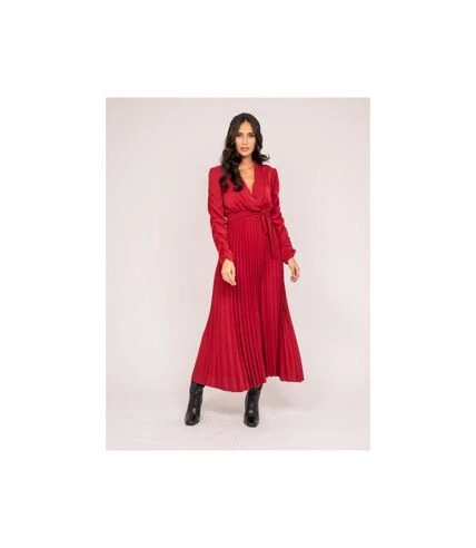 Robe Longue Plissée ILEM - Dona X Lisa 1 Robe Longue Plissée ILEM - Dona X Lisa