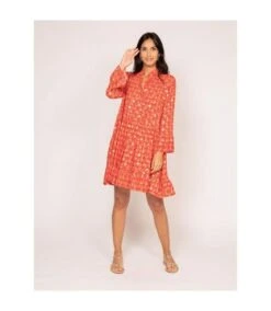 Robe Courte Motifs ISTHER - Dona X Lisa