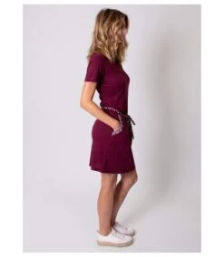 Robe Courte Casual En Coton SIXTINE Ethnique Grenat Coton Du Monde -BelleTendance Soldes Boutique 92BFFC1A656FEF63E86F56CB6FA57C660D2E2FD949D6C42F235FAB57C21AAFF9